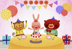 廣州澳盾第一季度員工生日會！